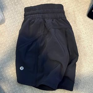 Black lululemon shorts